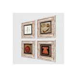 Pinecone Stone Hırka-i Şerif, Vav, Elif, Bereket Duası Taş Duvar Tablosu - Çerçeveli Taş Tablo - Dekoratif Duvar Sanatı - Modern Ev ve Ofis Duvar Dekoru T4-928