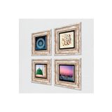 Pinecone Stone Kelime-i Tevhid, Allah Lafzı, Ravza-i Mutahhara Taş Duvar Tablosu - Çerçeveli Taş Tablo - Dekoratif Duvar Sanatı - Modern Ev ve Ofis Duvar Dekoru K4-1318