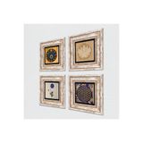 Pinecone Stone Lotus Çiçeği, Yaşam Çiçeği, Ebru Sanatı, Nazar Taş Duvar Tablosu - Çerçeveli Taş Tablo - Dekoratif Duvar Sanatı - Modern Ev ve Ofis Duvar Dekoru T4-804