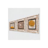 Pinecone Stone Minimalist, Mandala Taş Duvar Tablosu - Çerçeveli Taş Tablo - Dekoratif Duvar Sanatı - Modern Ev ve Ofis Duvar Dekoru T3-1935