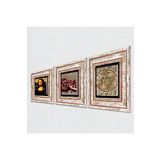 Pinecone Stone Mozaik Serisi, Leonardo da Vinci Mona Lisa, Nar Taş Duvar Tablosu - Çerçeveli Taş Tablo - Dekoratif Duvar Sanatı - Modern Ev ve Ofis Duvar Dekoru T3-1413