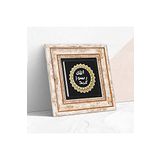 Pinecone Stone Mührü Şerif Taş Duvar Tablosu - Çerçeveli Taş Tablo - Dekoratif Duvar Sanatı - Modern Ev ve Ofis Duvar Dekoru T1-55