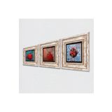 Pinecone Stone Nar Taş Duvar Tablosu - Çerçeveli Taş Tablo - Dekoratif Duvar Sanatı - Modern Ev ve Ofis Duvar Dekoru K3-190