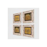 Pinecone Stone Nas Suresi, Felak Suresi, Nazar Duası, Esma'ül Hüsna Taş Duvar Tablosu - Çerçeveli Taş Tablo - Dekoratif Duvar Sanatı - Modern Ev ve Ofis Duvar Dekoru T4-1027