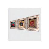 Pinecone Stone Nazar Boncuğu, Bereket Duası, Nar Taş Duvar Tablosu - Çerçeveli Taş Tablo - Dekoratif Duvar Sanatı - Modern Ev ve Ofis Duvar Dekoru T3-274