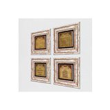 Pinecone Stone Nazar Duası, Bereket Duası, Ayet-el Kürsi, Esma'ül Hüsna Taş Duvar Tablosu - Çerçeveli Taş Tablo - Dekoratif Duvar Sanatı - Modern Ev ve Ofis Duvar Dekoru T4-09