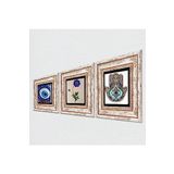 Pinecone Stone Nazar, Ebru Sanatı, Fatma Ana Eli (Hamsa) Taş Duvar Tablosu - Çerçeveli Taş Tablo - Dekoratif Duvar Sanatı - Modern Ev ve Ofis Duvar Dekoru T3-1977