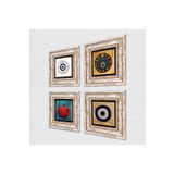 Pinecone Stone Nazar, Nar Taş Duvar Tablosu - Çerçeveli Taş Tablo - Dekoratif Duvar Sanatı - Modern Ev ve Ofis Duvar Dekoru K4-1802