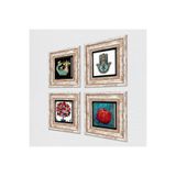 Pinecone Stone Şahmeran, Nar Ağacı, Nar, Fatma Ana Eli (Hamsa) Taş Duvar Tablosu - Çerçeveli Taş Tablo - Dekoratif Duvar Sanatı - Modern Ev ve Ofis Duvar Dekoru T4-26