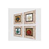 Pinecone Stone Semazen, Muhammed Resulullah Lafzı, Nazar, Bereket Duası Taş Duvar Tablosu - Çerçeveli Taş Tablo - Dekoratif Duvar Sanatı - Modern Ev ve Ofis Duvar Dekoru T4-165