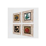 Pinecone Stone Semazen, Vav, Nazar, Bereket Duası Taş Duvar Tablosu - Çerçeveli Taş Tablo - Dekoratif Duvar Sanatı - Modern Ev ve Ofis Duvar Dekoru K4-197