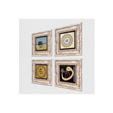 Pinecone Stone Şems Suresi, Kabe-i Muazzama, Vav, Mührü Şerif Taş Duvar Tablosu - Çerçeveli Taş Tablo - Dekoratif Duvar Sanatı - Modern Ev ve Ofis Duvar Dekoru K4-1916