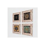 Pinecone Stone Sri Yantra, Yaşam Çiçeği, Hayat Ağacı, Nazar Taş Duvar Tablosu - Çerçeveli Taş Tablo - Dekoratif Duvar Sanatı - Modern Ev ve Ofis Duvar Dekoru T4-728