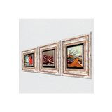 Pinecone Stone Van Gogh Balıkçı Tekneleri, Kaplumbağa Terbiyecisi, Nar Taş Duvar Tablosu - Çerçeveli Taş Tablo - Dekoratif Duvar Sanatı - Modern Ev ve Ofis Duvar Dekoru K3-1573