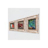 Pinecone Stone Van Gogh İrisler, Kaplumbağa Terbiyecisi, Nar Taş Duvar Tablosu - Çerçeveli Taş Tablo - Dekoratif Duvar Sanatı - Modern Ev ve Ofis Duvar Dekoru K3-1530