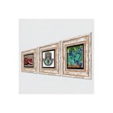 Pinecone Stone Van Gogh İrisler, Nar, Fatma Ana Eli (Hamsa) Taş Duvar Tablosu - Çerçeveli Taş Tablo - Dekoratif Duvar Sanatı - Modern Ev ve Ofis Duvar Dekoru K3-719