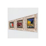 Pinecone Stone Van Gogh Kafe Terasta Gece, Kaplumbağa Terbiyecisi, Nar Taş Duvar Tablosu - Çerçeveli Taş Tablo - Dekoratif Duvar Sanatı - Modern Ev ve Ofis Duvar Dekoru T3-1574