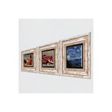 Pinecone Stone Van Gogh Yıldızlı Gece, Satranç Oyunu, Nar Taş Duvar Tablosu - Çerçeveli Taş Tablo - Dekoratif Duvar Sanatı - Modern Ev ve Ofis Duvar Dekoru K3-1591