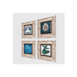 Pinecone Stone Vav, Hu, Semazen, Araf Suresi 31.Ayet Taş Duvar Tablosu - Çerçeveli Taş Tablo - Dekoratif Duvar Sanatı - Modern Ev ve Ofis Duvar Dekoru T4-58