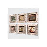 Pinecone Stone Yaşam Çiçeği, Mandala, Lotus Çiçeği, Mozaik Serisi Taş Duvar Tablosu - Çerçeveli Taş Tablo - Dekoratif Duvar Sanatı - Modern Ev ve Ofis Duvar Dekoru T6-54
