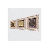Pinecone Stone Yaşam Çiçeği, Nazar Boncuğu, Gustav Klimt Hayat Ağacı Taş Duvar Tablosu - Çerçeveli Taş Tablo - Dekoratif Duvar Sanatı - Modern Ev ve Ofis Duvar Dekoru K3-359
