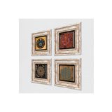 Pinecone Stone Yaşam Çiçeği, Sri Yantra, Nazar, Desen Taş Duvar Tablosu - Çerçeveli Taş Tablo - Dekoratif Duvar Sanatı - Modern Ev ve Ofis Duvar Dekoru T4-543
