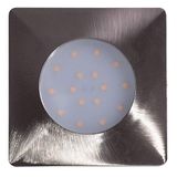PINEDA Gömme Spot 1X12W LED 3000Kelvin 1000Lumen En:10,2cm-Boy:10,2cm-Yuva Derinliği3,5cm-Yuva Çapı:8,7cm- Ampul Dahil