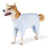 Pinellia Köpek Kurtarma Elbisesi, Ameliyat Sonrası Karın Yarası, Çıtçıtlı Yalama Önleyici Zıbın, E-Yaka ve Koni Alternatifleri, Uzun Kollu Köpek Spay Cerrahi Tulum Dökülmeyi Önler (Medium, Mavi)
