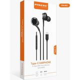 Pineng Type-C Earphone Extra Bass Kulaklık PN-602 - Beyaz