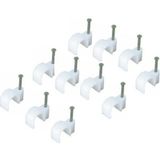 Pinguin Plastik Çelik Çivili Kroşe No:1 - 4 Mm, 100 Adetli Kutu