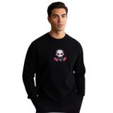 Pinhead Chibi Unisex Sweatshirt (50, Siyah, 2XL)