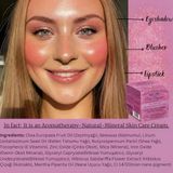 Pink Begonia Doğal İçerikli Nemlendirici - Antioksidan Işıltı Veren Balm (Ruj - Allık - Göz Farı) 7Ml