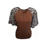 Pink Dream Fashion Kadın Penye Bluz P-02091