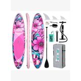 PINK FLOWER ŞİŞME SUP BOARD/STAND UP PADDLE BOARD 350x85x15 CM