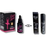 Pink Lady Kadınlara Özel Damla + Eros Sprey - 1li