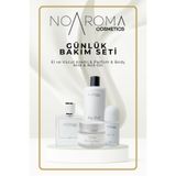 PİNK MANGO KOKULU PARFÜM KOKULU DÖRTLÜ GÜNLÜK BAKIM SET KALICI KOKU ETKİLİ