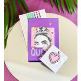 Pink Queen Mini Albüm Ve Rozet Set