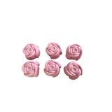 PİNK ROSE Bybirgül Pembe 12 Li Silikon Mini Gül Kek Kalıbı,muffin Kalıbı, Airfryer kalıbı -12 Adet