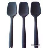 Pink Rose Yanmaz Yapışmaz Silikon Spatula ,3Lü Set Antrasit