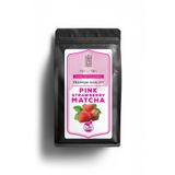 Pink Strawberry Matcha Powder 50g, Çilek Aromalı Pembe Spirulina Superfood Matcha Tozu MandM00011273