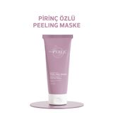 Pinkapple Pirinç Özlü Yüz Peeling Maske - Cilt Yenileyici - Canlandırıcı - 100 ml