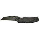 Pinkerton 0689 Bk Siyah Kamp Çakı 18CM - Yarı Otomatik, Kemerlikli, Kutulu