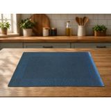 Pinkev 6 Kişilik Pvc Amerikan Servis Supla Seti - 30X45CM - 30 x 45 cm - Siyah
