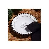 Pinkev Black Drops 6 Kişilik 16Cm Seramik Çorba Kasesi Kase Seti