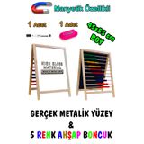 PinkToys Manyetik Özellikli Masa Üstü Abaküslü Yazı Tahtası