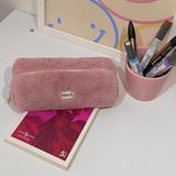 Pinkue Peluş/tüylü Kalemlik/ Yumoş Makyaj Çantası /organizer / Kalem Kutusu - Pudra