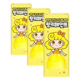 Pinky Cosmetic I'm Pinky Kids Nail Paint Fresh Lemon Çocuklar İçin Soyulabilir Oje (3 paketi)