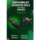 pinlock Bajaj Dominar 250 - 400 Motosiklet Konfor Sele ve Koltuk Kılıfı Visco Sponge