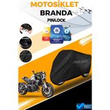 Pinlock Cf Moto Clx Su Geçirmez Siyah Motosiklet Brandası Miflonlu Kalın Premium Kumaş Clipsli