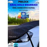 Pinlock Hatchback Uyumlu Unıversal Otomobil Araba Brandası, Dolu ve Kar Branda Örtüsü